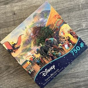 NEW/UNOPENED! Disney Thomas Kinkade Dumbo 750 Piece Puzzle!